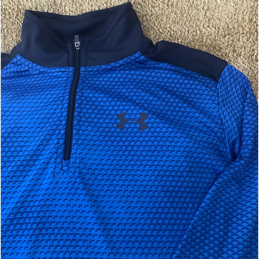 Under Armour Youth Long Sleeve Blue Size YXL